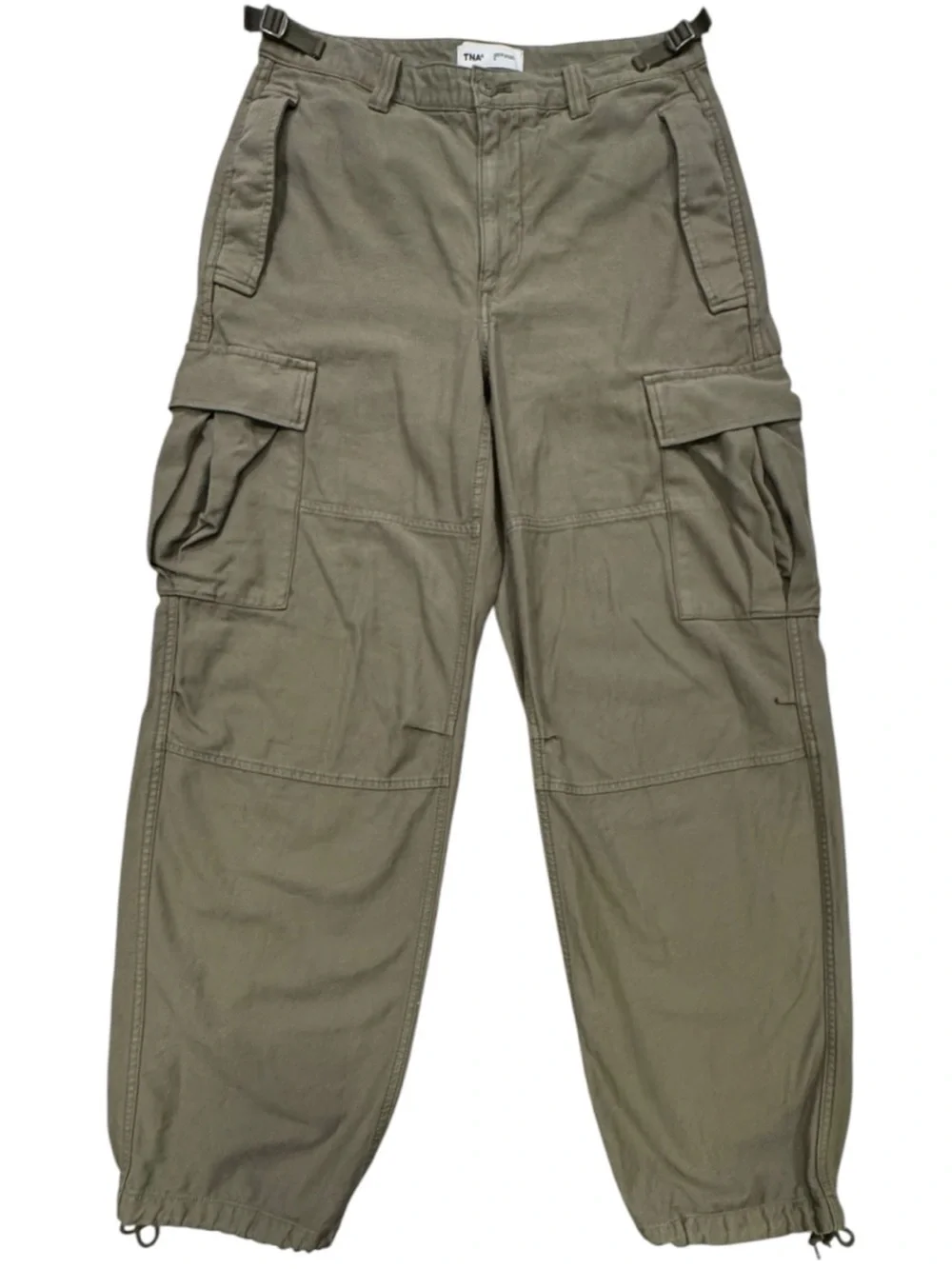 TNA Women’s Supply Cargo Pants / Utility Joggers – Olive Green – Size 6 - Picture 2 of 10